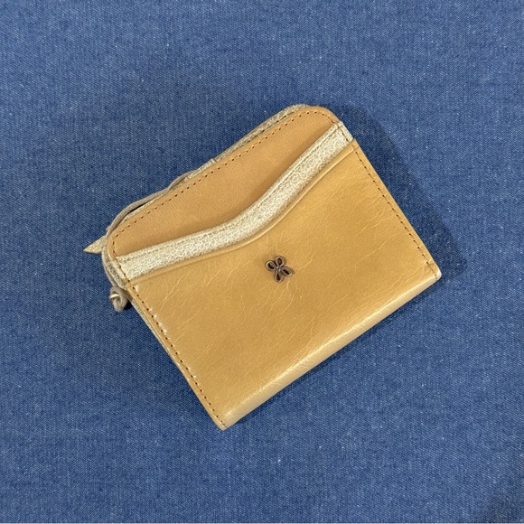 HOBO MAX MINI BIFOLD WALLET IN GOLD LEAF LNWOT - Picture 4 of 5